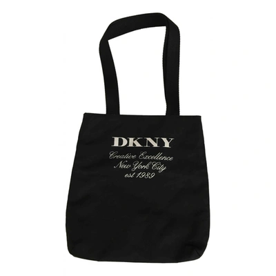 Pre-owned Dkny Bag In Black