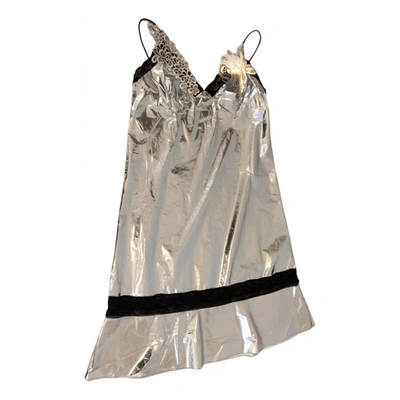 Pre-owned Maison Margiela Mid-length Dress In Silver