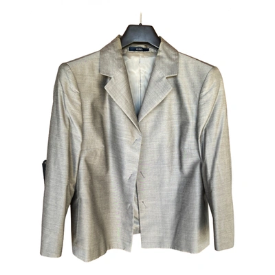 Pre-owned Seventy Wool Blazer In Grey