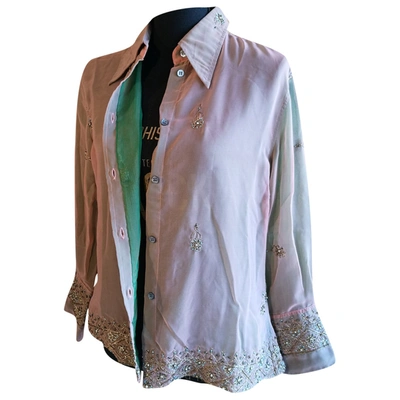 Pre-owned Paul Smith Silk Shirt In Pink