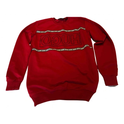 Pre-owned Hugo Boss Knitwear & Sweatshirt In Red