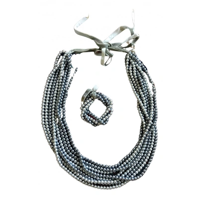 Pre-owned Camomilla Jewellery Set In Grey