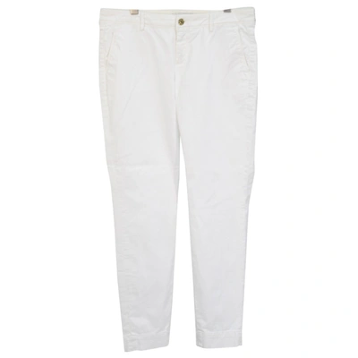 Pre-owned 7 For All Mankind Jeans In White