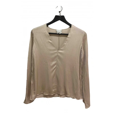Pre-owned Forte Forte Blouse In Beige