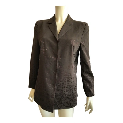 Pre-owned Christian Lacroix Blazer In Brown