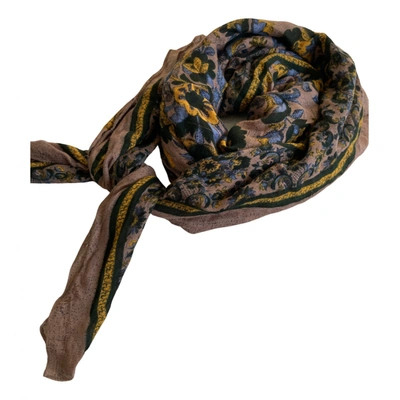 Pre-owned Massimo Dutti Scarf In Brown