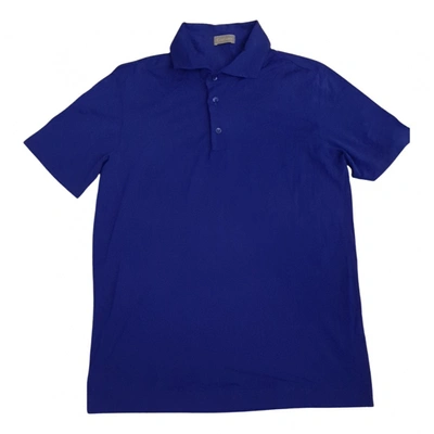 Pre-owned Cruciani Polo Shirt In Blue