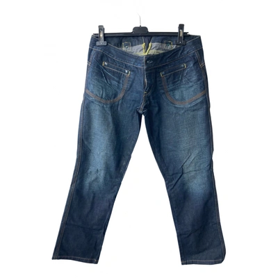 Pre-owned Replay Short Jeans In Blue