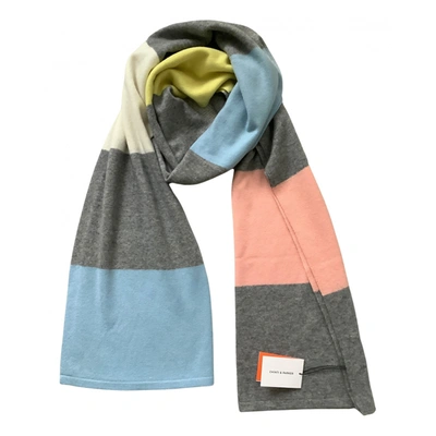 Pre-owned Chinti & Parker Cashmere Scarf In Multicolour