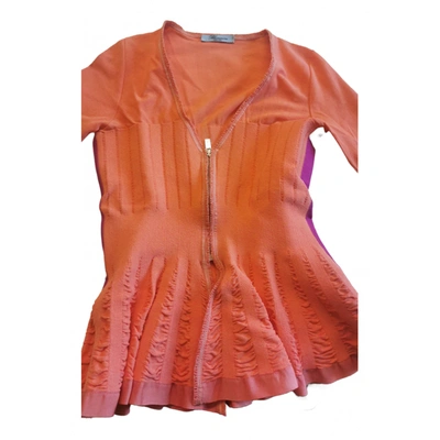 Pre-owned Blumarine Knitwear In Orange