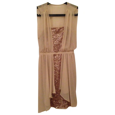 Pre-owned Max & Co Gold Dress