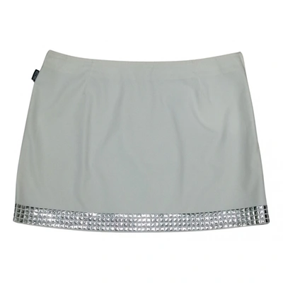 Pre-owned Moschino Cheap And Chic Mini Skirt In Beige