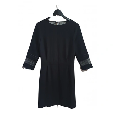 Pre-owned Sessun Mid-length Dress In Black