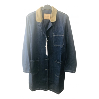 Pre-owned American Vintage Jacket In Navy