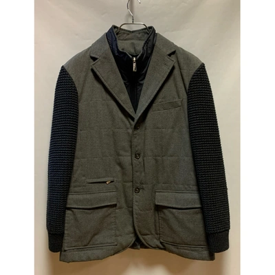 Pre-owned Baldinini Jacket In Grey