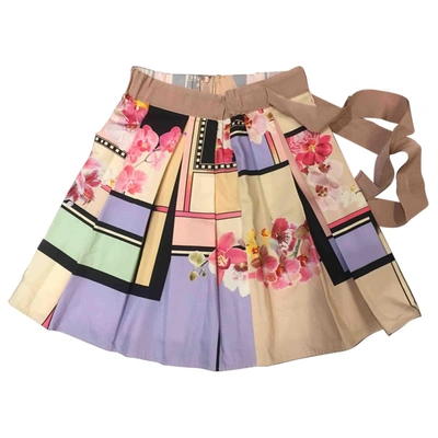 Pre-owned Alberta Ferretti Mid-length Skirt In Multicolour