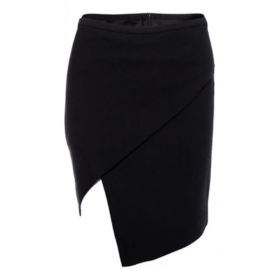 Pre-owned Mason Mid-length Skirt In Black
