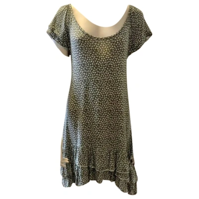 Pre-owned Max & Co Mini Dress In Green
