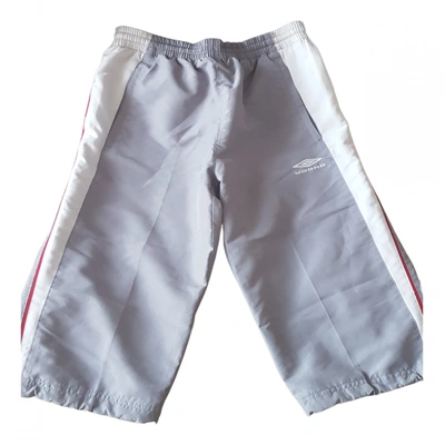 Pre-owned Umbro Grey Synthetic Shorts
