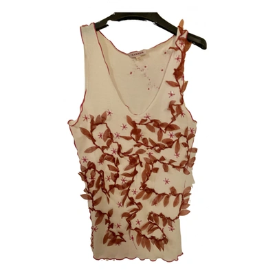 Pre-owned P.a.r.o.s.h Vest In Beige