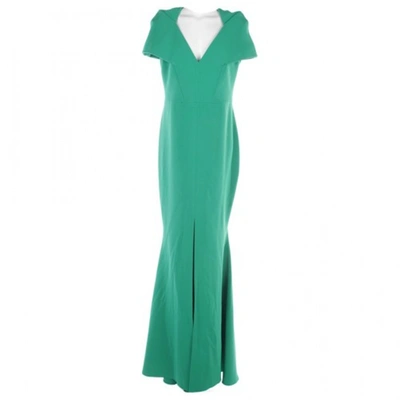 Pre-owned Safiyaa Dress In Green