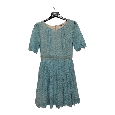 Pre-owned Darling Mid-length Dress In Turquoise