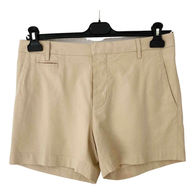 Pre-owned Hugo Boss Beige Cotton Shorts
