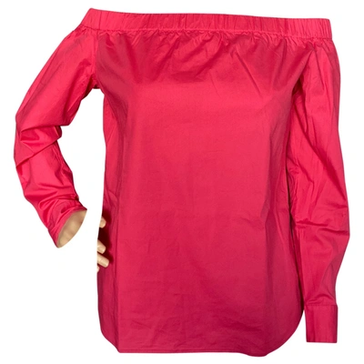 Pre-owned Hugo Boss Blouse In Pink
