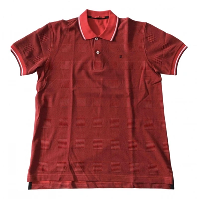 Pre-owned Carolina Herrera Polo Shirt In Red