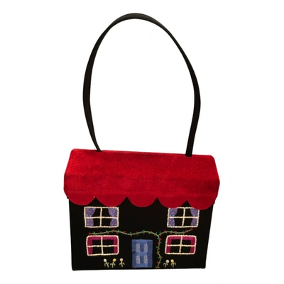 Pre-owned Lulu Guinness Silk Handbag In Multicolour