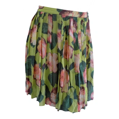 Pre-owned Blumarine Mini Skirt In Multicolour