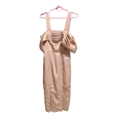 Pre-owned Keepsake The Label Mid-length Dress In Pink