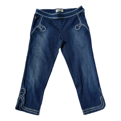 Pre-owned Moschino Cheap And Chic Short Jeans In Blue
