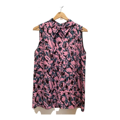 Pre-owned Marni Silk Vest In Pink