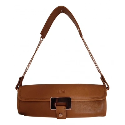 Pre-owned Lumi Leather Handbag In Camel
