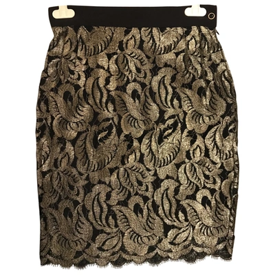 Pre-owned Byblos Mid-length Skirt In Black