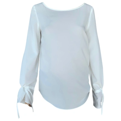 Pre-owned Max & Co Blouse In White