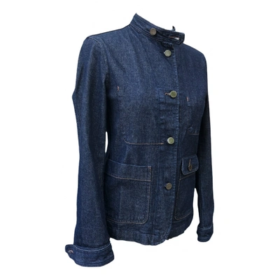 Pre-owned Comptoir Des Cotonniers Short Vest In Blue