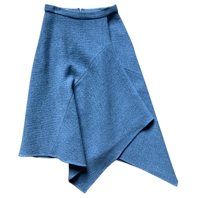 Pre-owned Stella Mccartney Wool Mid-length Skirt In Grey