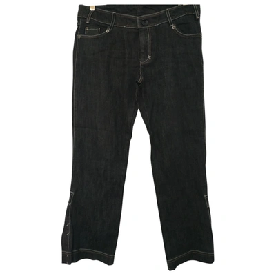 Pre-owned Mariella Rosati Black Cotton - Elasthane Jeans