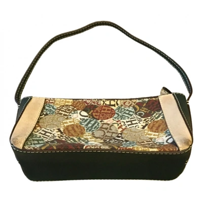 Pre-owned Carolina Herrera Leather Handbag In Multicolour