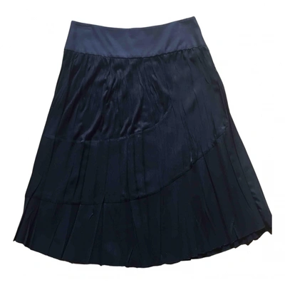 Pre-owned Isola Marras Mid-length Skirt In Black