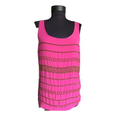 Pre-owned Lauren Ralph Lauren Vest In Pink