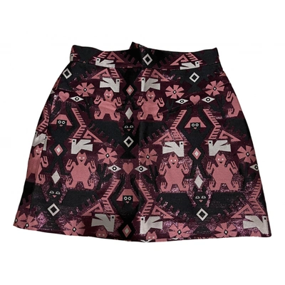 Pre-owned Marella Mini Skirt In Multicolour
