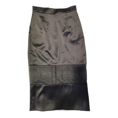Pre-owned Solace London Mid-length Skirt In Black