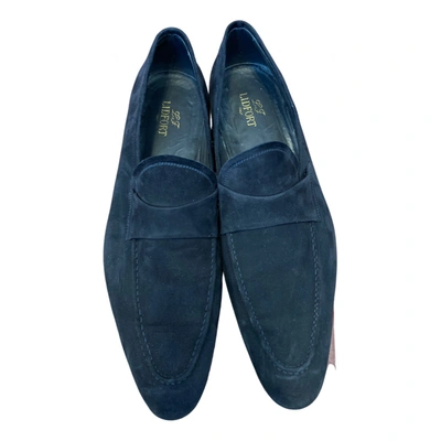 Pre-owned Lidfort Flats In Blue
