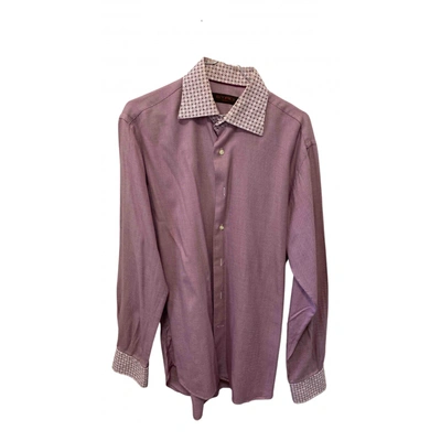 Pre-owned Etro Shirt In Pink