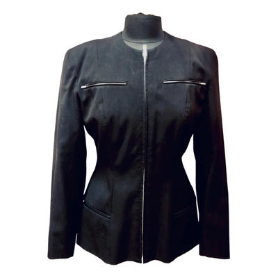 Pre-owned Plein Sud Wool Jacket In Black