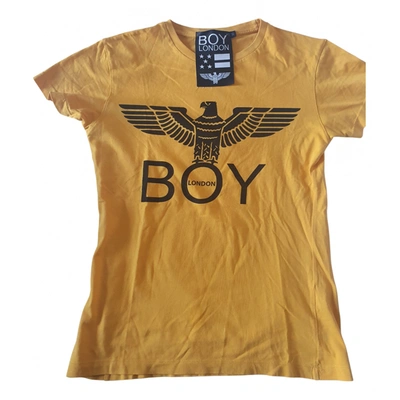 Pre-owned Boy London Yellow Cotton T-shirt