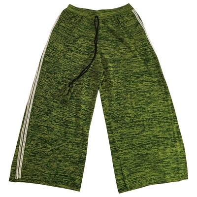 Pre-owned Akep Large Pants In Green